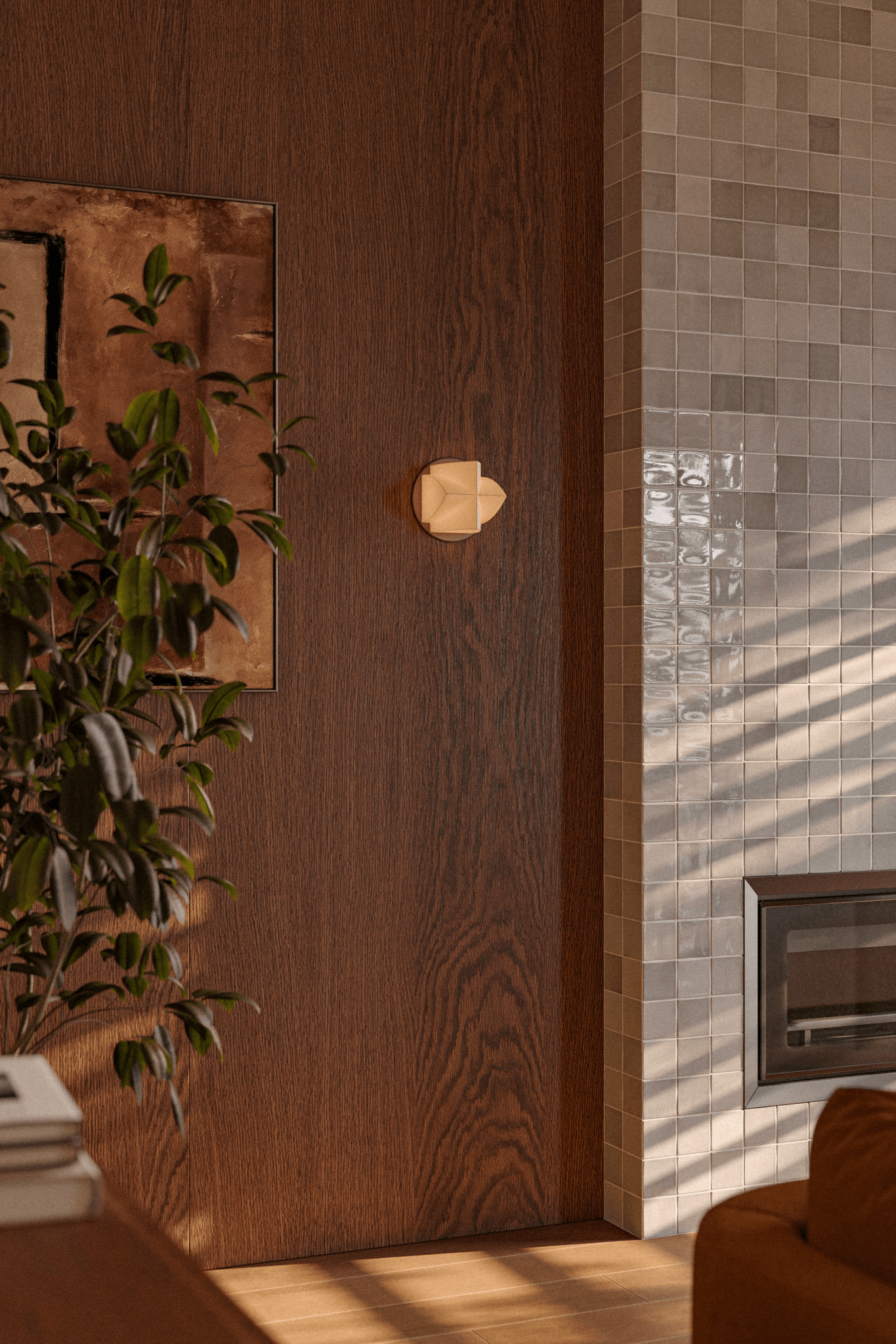 Solara Geometric Wall Sconce