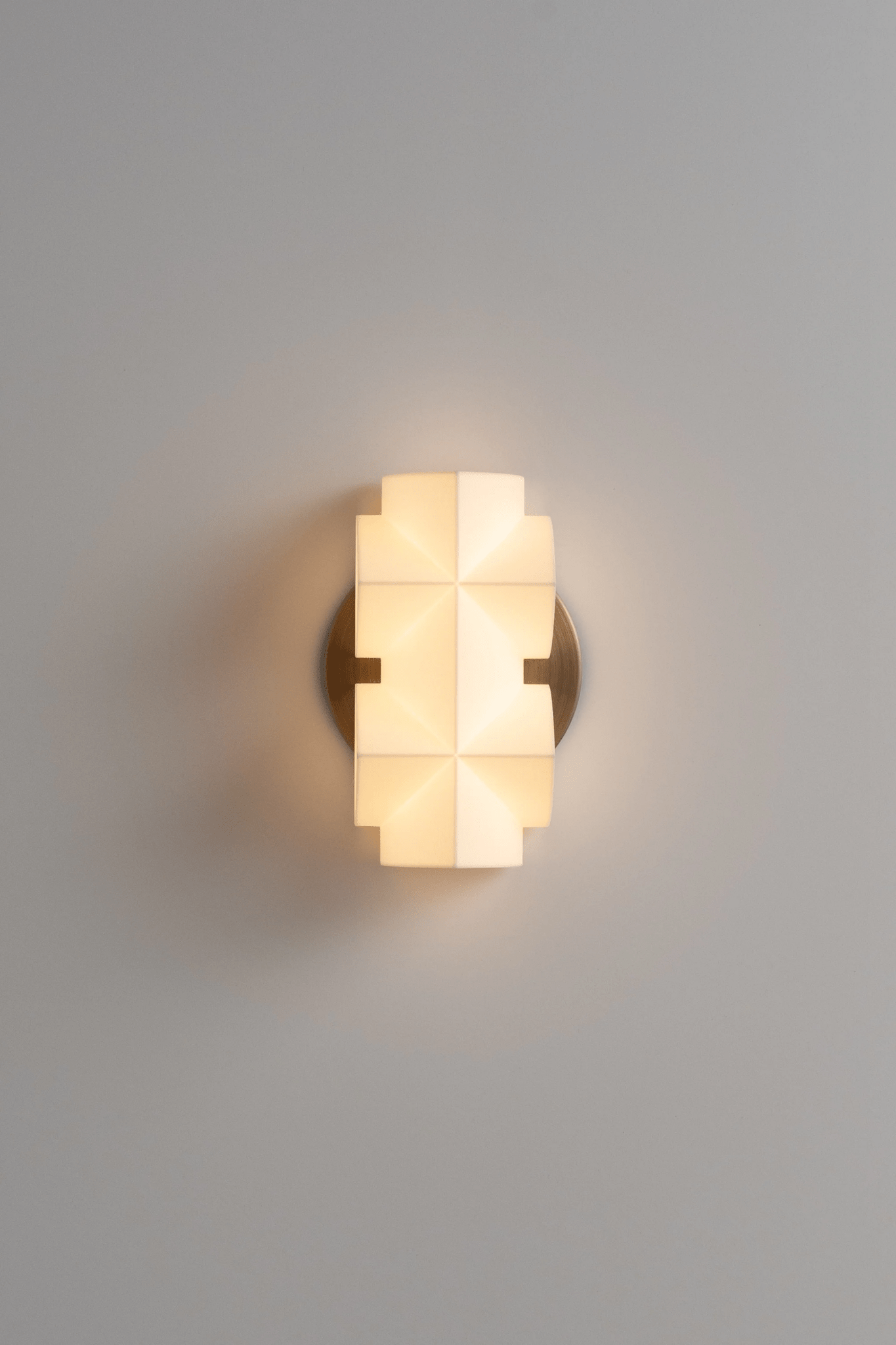 Solara Geometric Wall Sconce