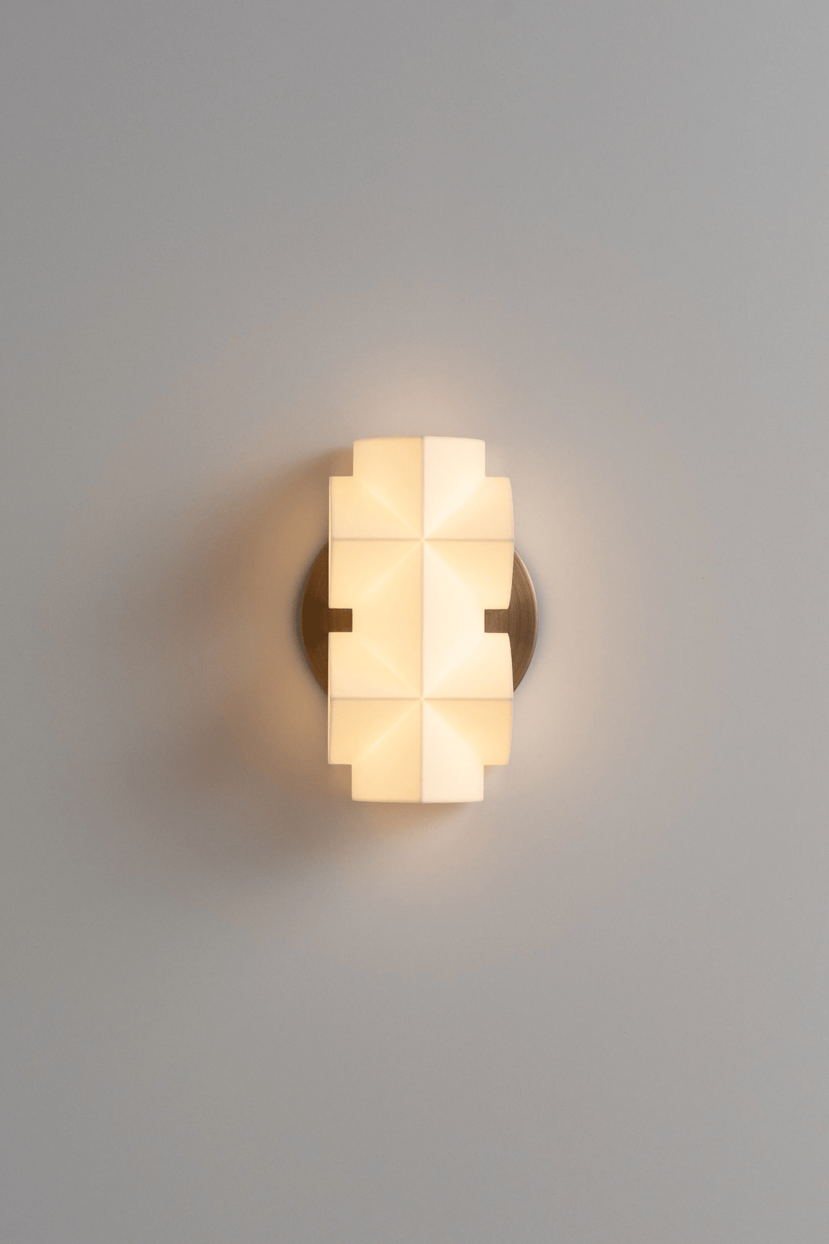 Solara Geometric Wall Sconce