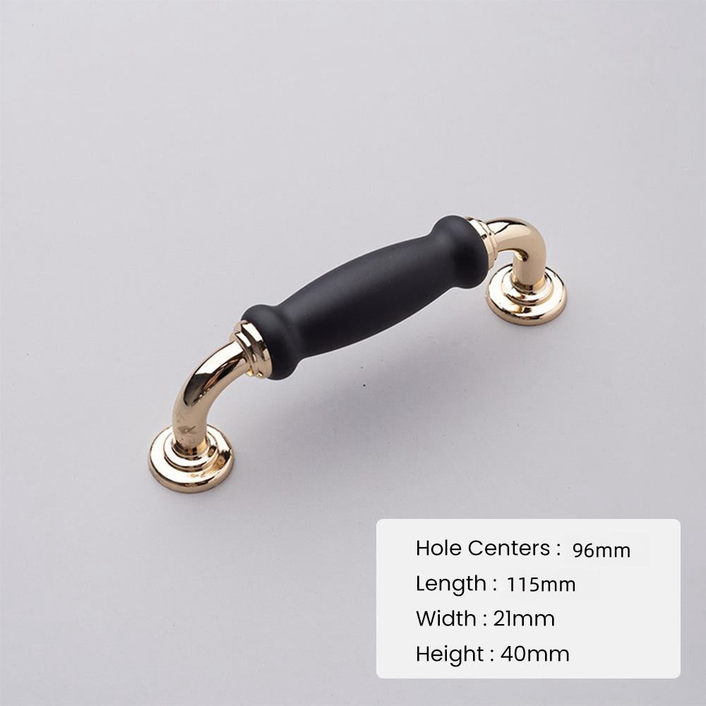 European Solid Zinc Alloy Kitchen Cabinet Handles