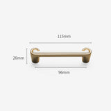 Modern Zinc Alloy Furniture Cabinet Handles
