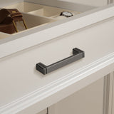 Modern Minimalist Zinc Alloy Square Cabinet Handle