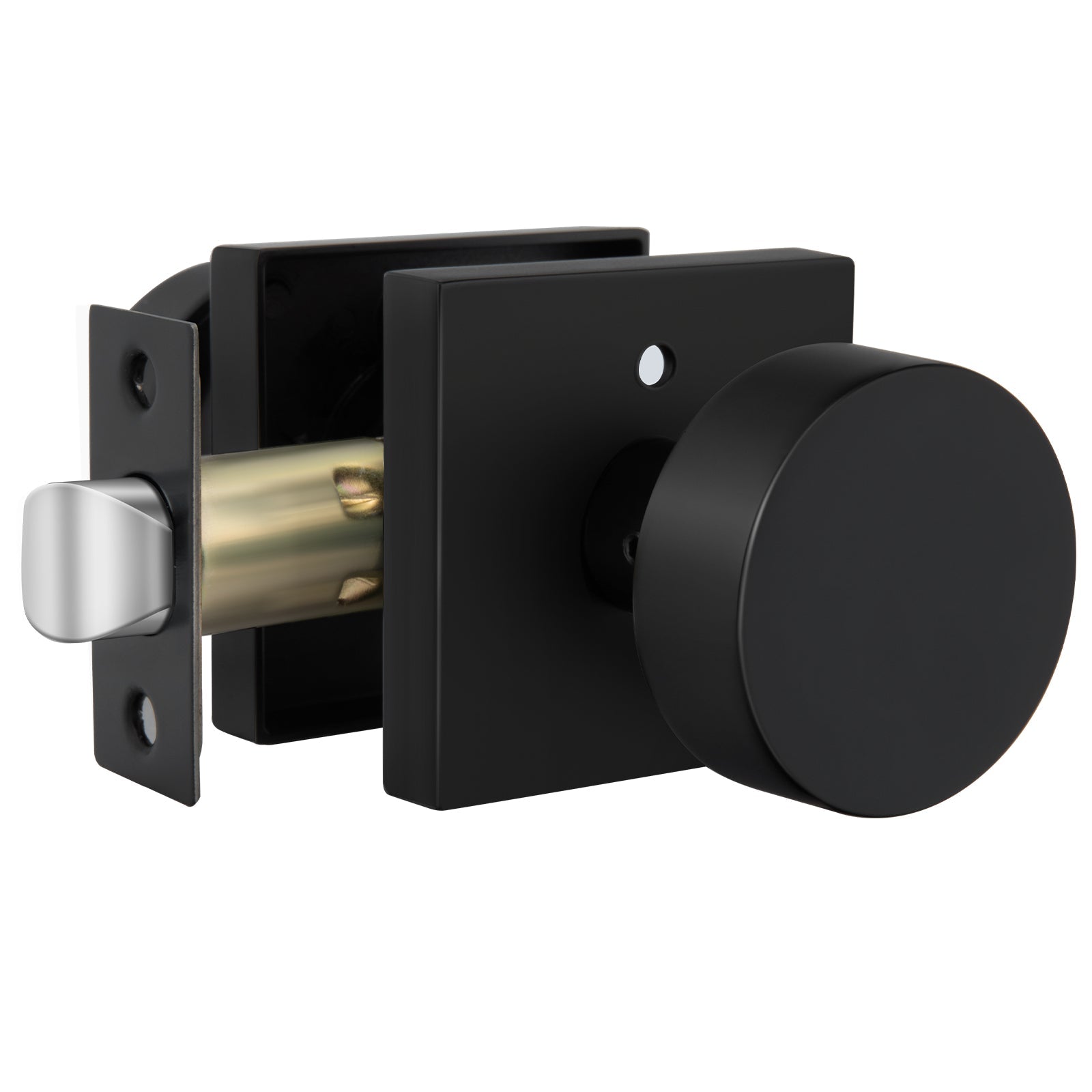 Zinc Alloy Square Passage Interior Door Knobs for Bedroom