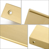 Brushed Gold Kitchen Cabinet Finger Pulls