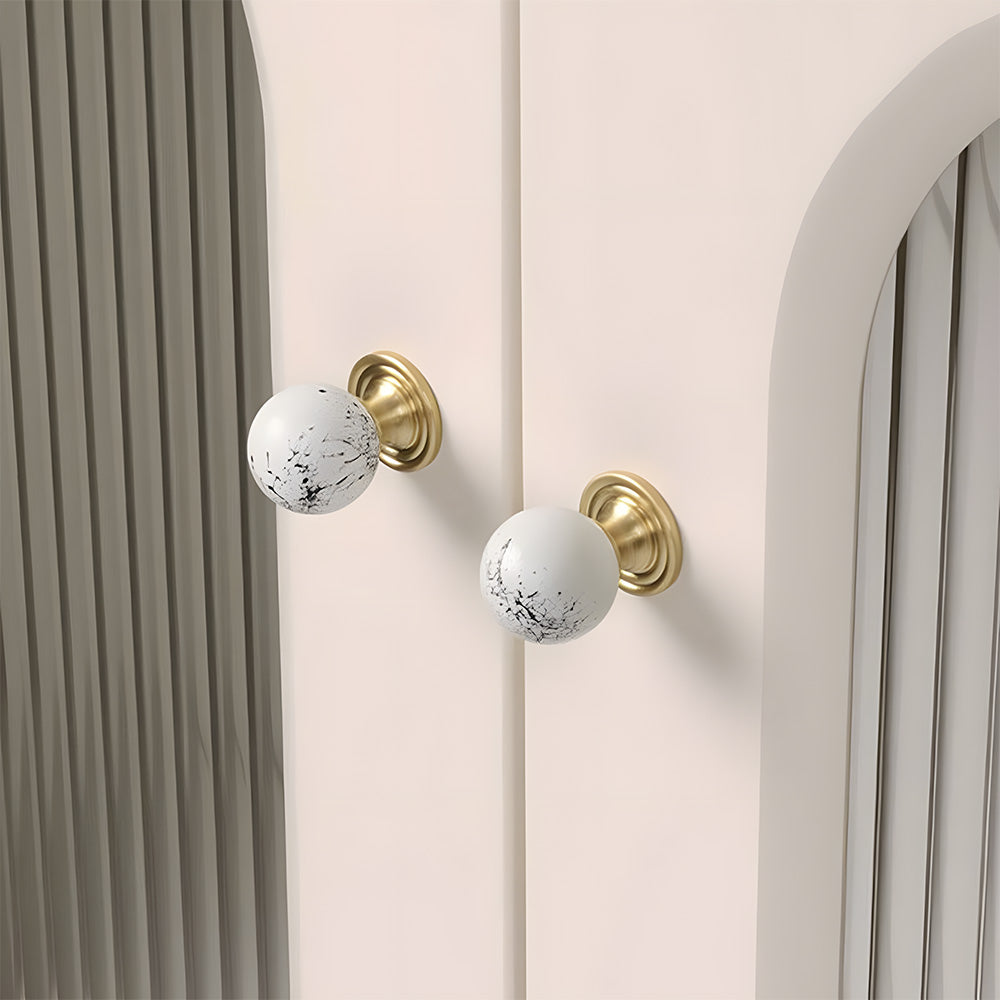 Creative Ball Brass Cabinet Knobs