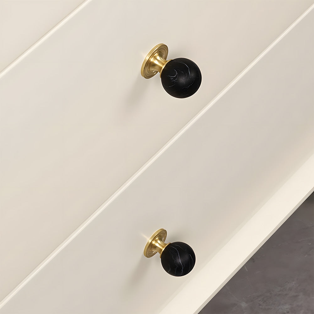 Creative Ball Brass Cabinet Knobs