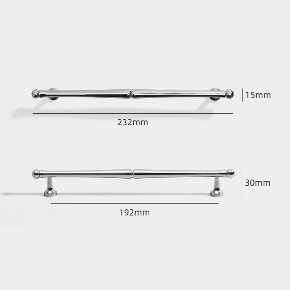 Modern Bright Chrome Brass Drawer Handle Kitchen Bar Furniture Handle