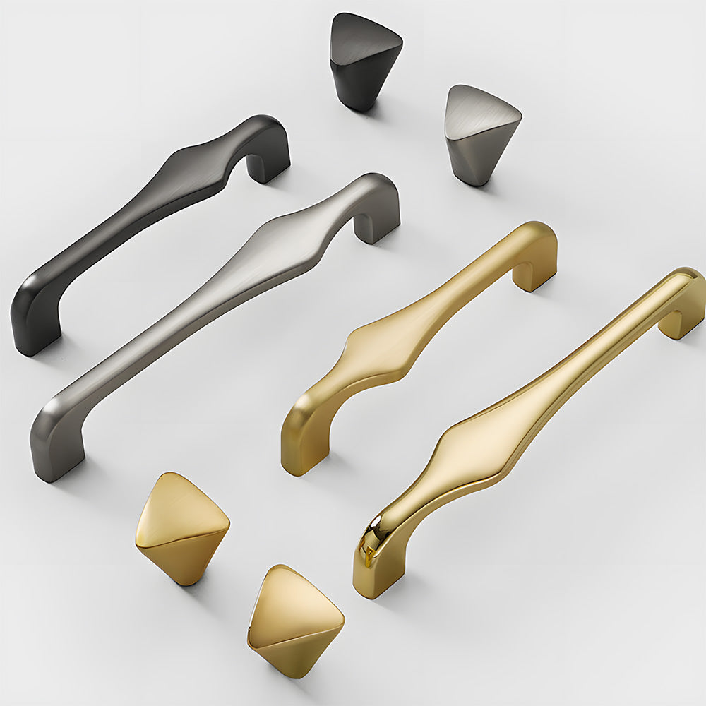Luxury Solid Zinc Alloy European Style Cabinet Handles