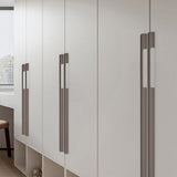 Modern Aluminum Alloy Slimline Gold Cabinet Drawer Handles