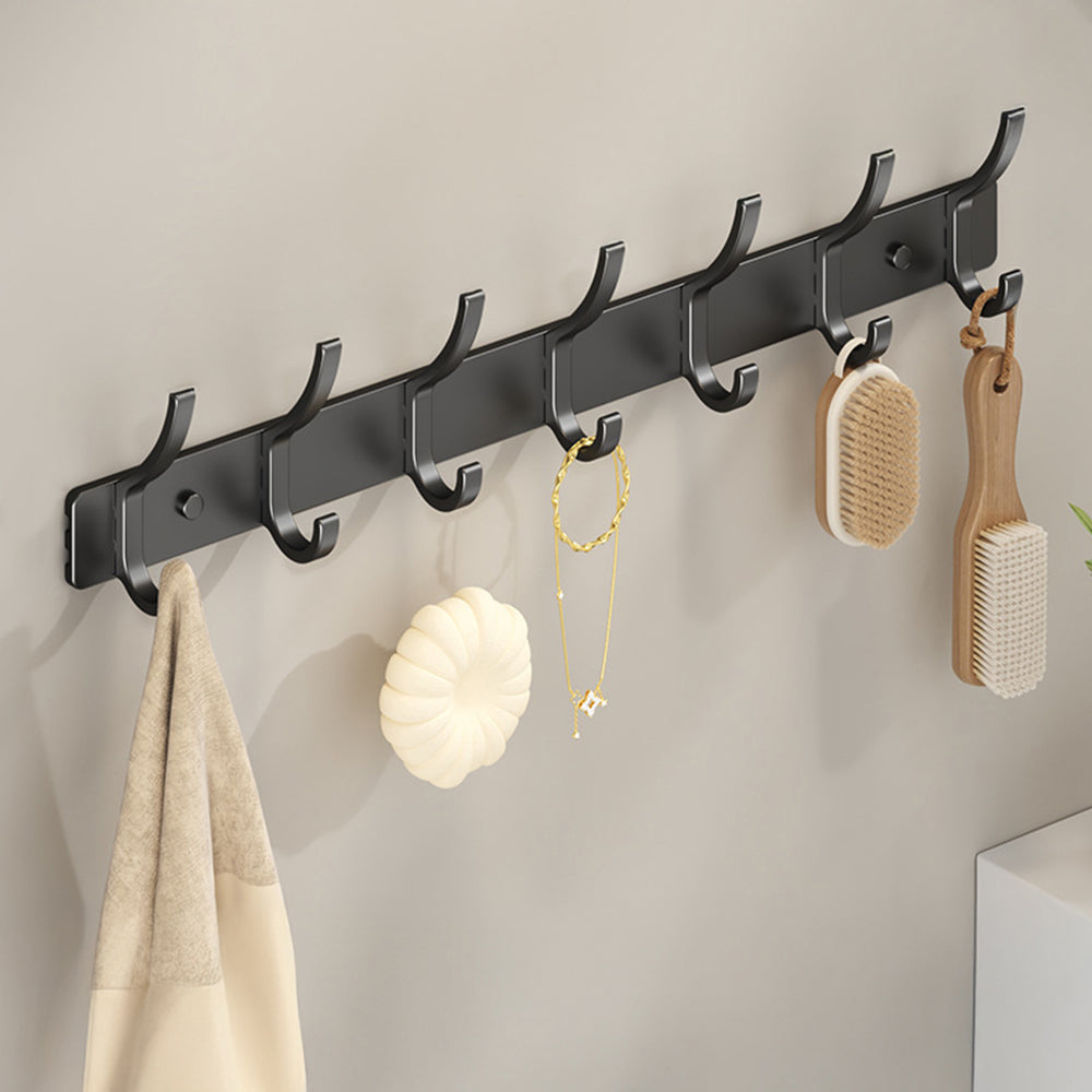 Bedroom Door Coat Storage Aluminum Alloy Steel Hook