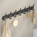 Bedroom Door Coat Storage Aluminum Alloy Steel Hook