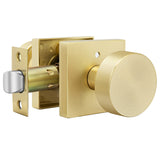 Zinc Alloy Square Passage Interior Door Knobs for Bedroom