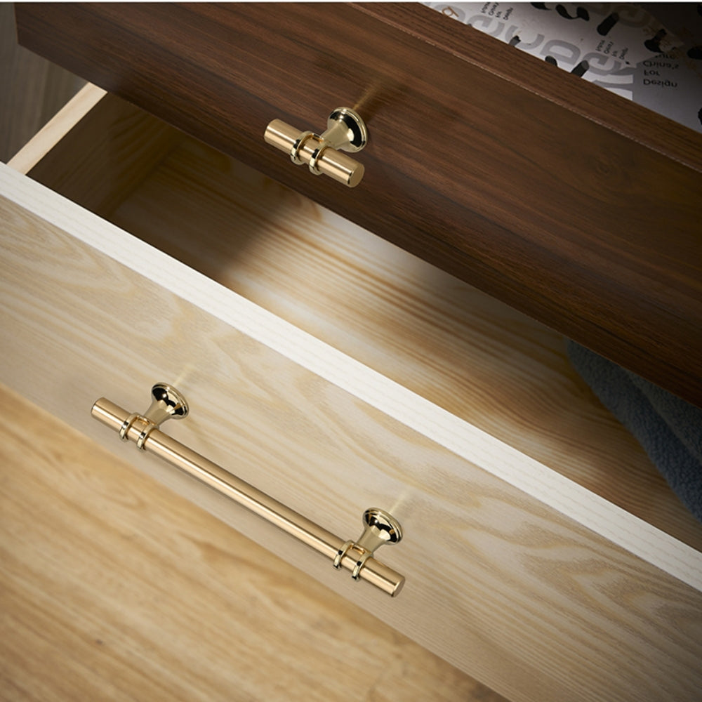 Luxurious Zinc Alloy Europe Style Drawer Knobs