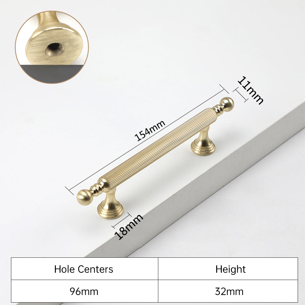 Modern Zinc Alloy Kitchen Cabinet Handles