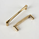 Contemporary Brass Kitchen Cabinet Handles