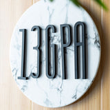 Modern Acrylic Address House Number