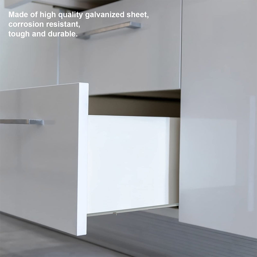 Silver Soft Close Undermount Slides Drawer Slides