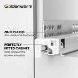 Hidden Bottom Mount Full Extension Soft Close Undermount Drawer Slides