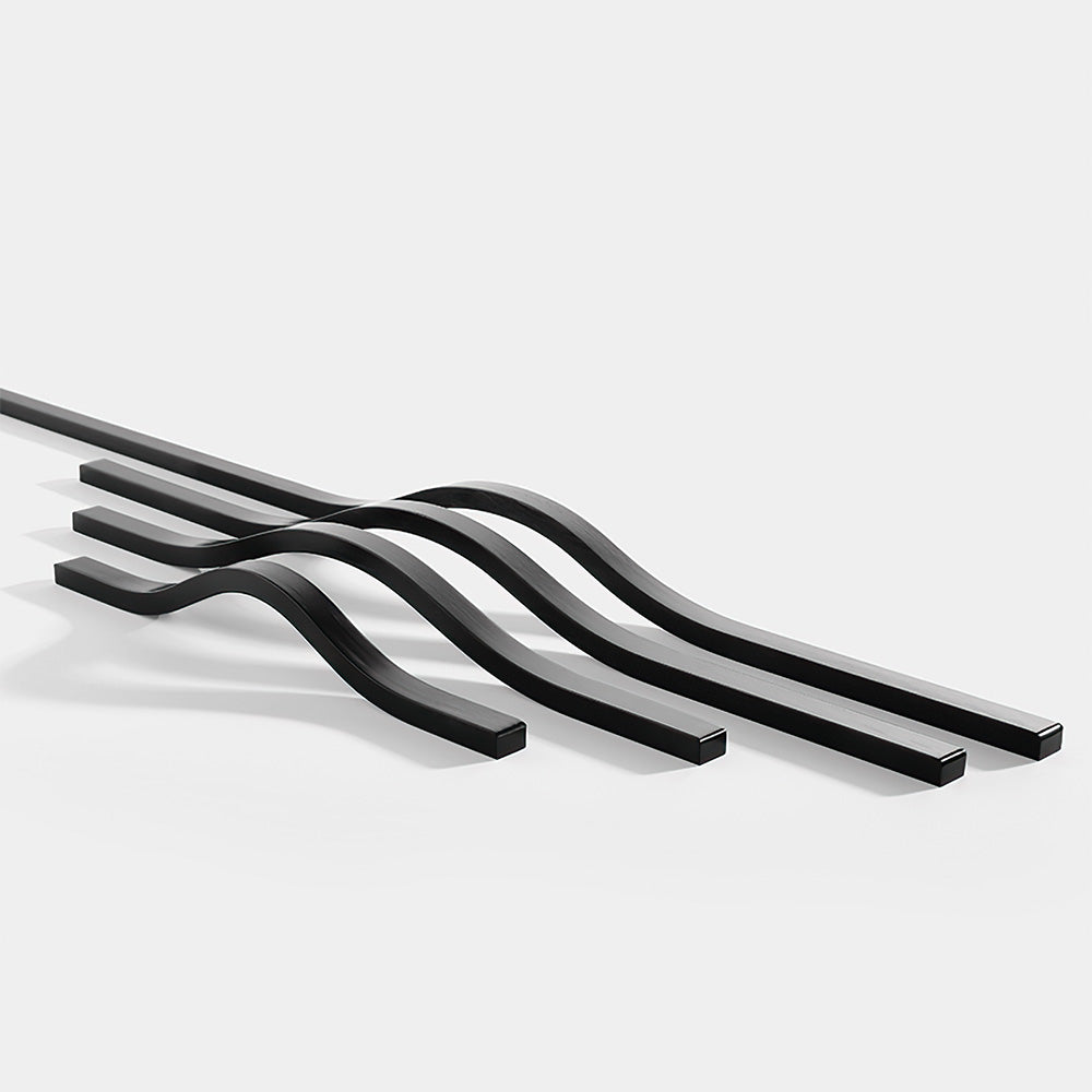 2 Pack Long Stylish Aluminum Alloy Furniture Cabinet Handles