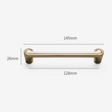 Modern Zinc Alloy Furniture Cabinet Handles