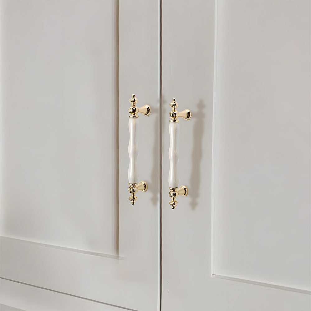 Luxury Colorful Ceramic Cabinet Wardrobe Handle