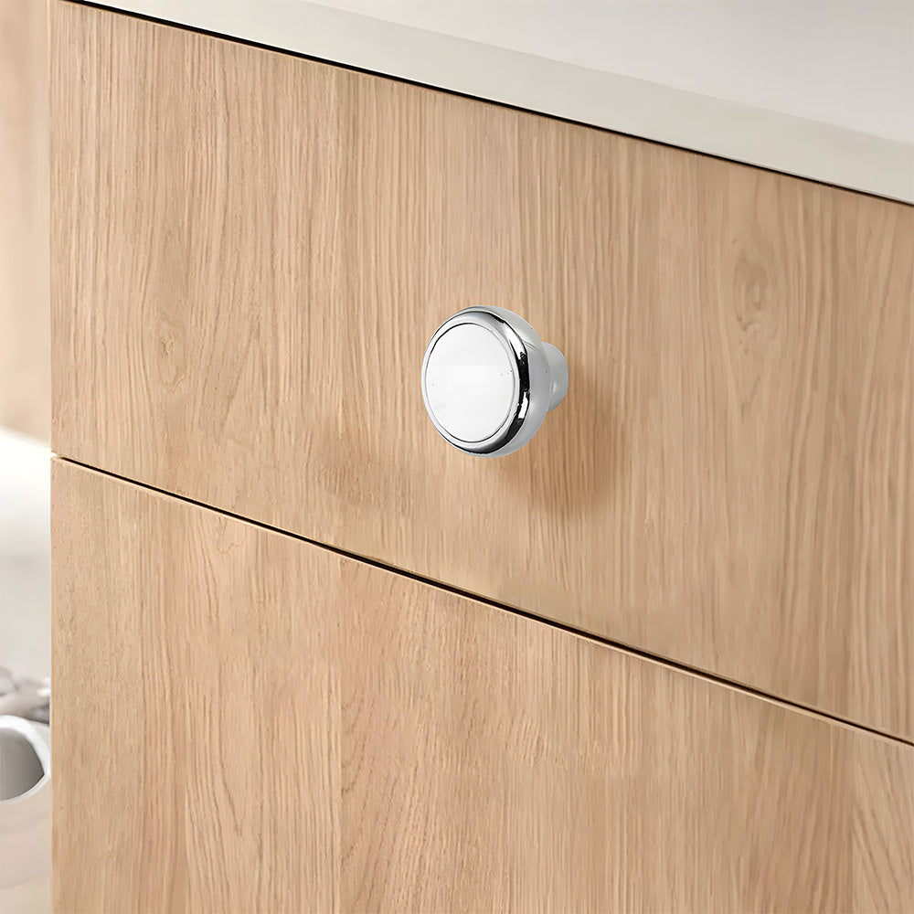 Modern Frosted Bow Cabinet Door Drawer Pull