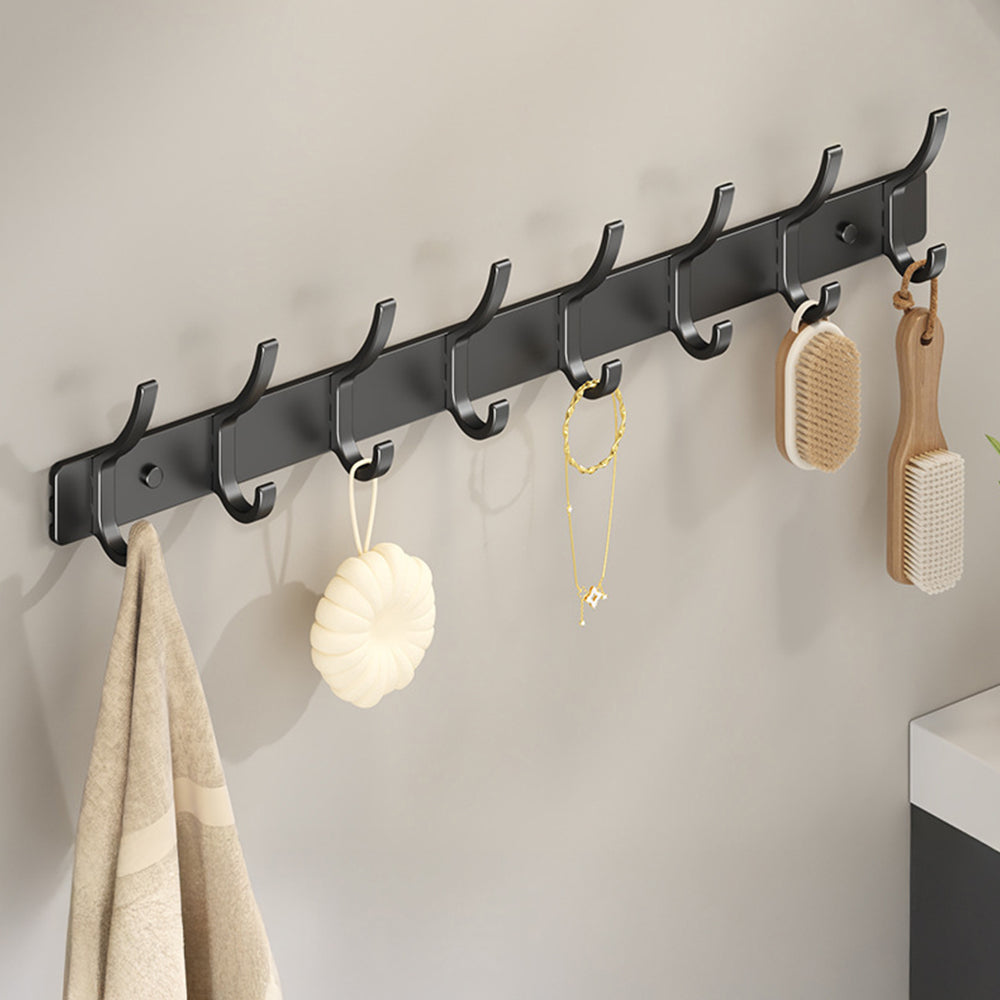 Bedroom Door Coat Storage Aluminum Alloy Steel Hook