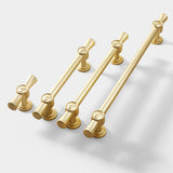Brushed Brass Drawer Pulls for Cabinet
