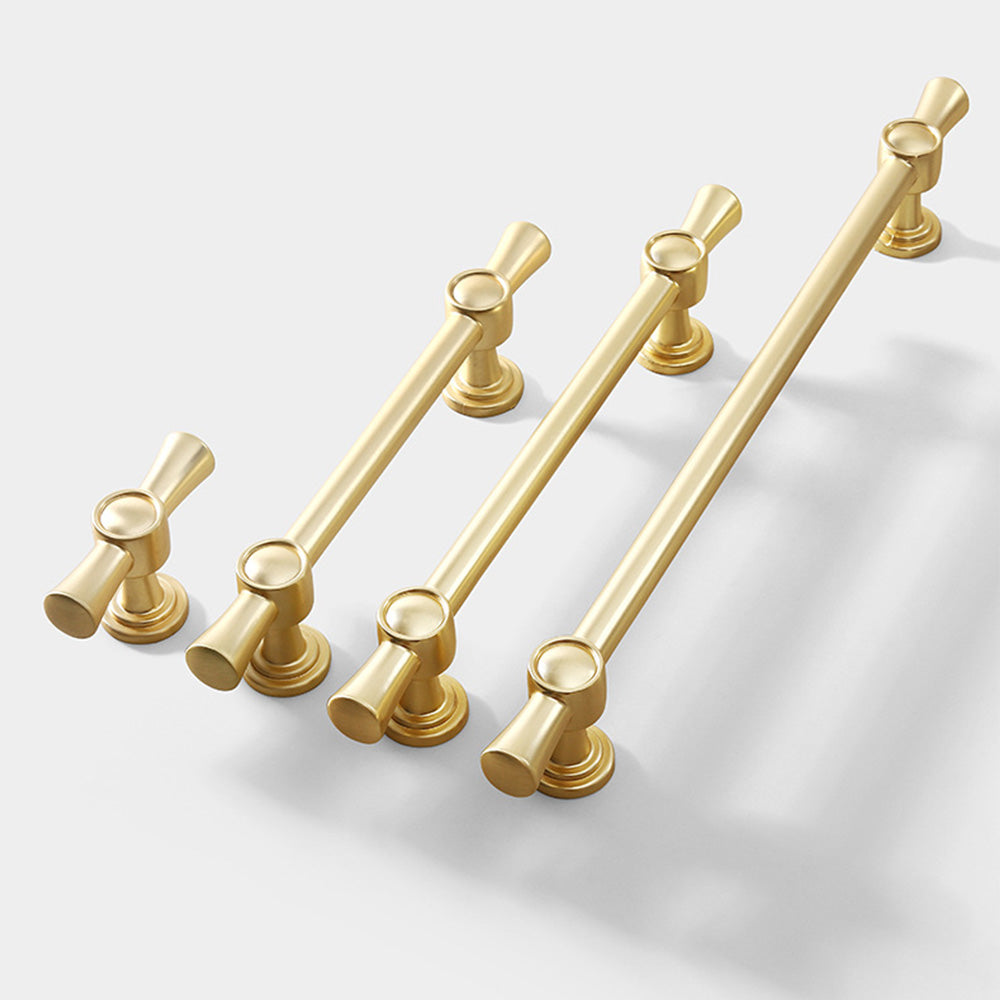 Brushed Brass Drawer Pulls for Cabinet