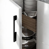 Solid Aluminum Alloy Modern Slimline Gold Cabinet and Drawer Handles