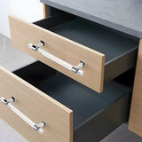 Modern Transparent Acrylic Wardrobe Door Handle