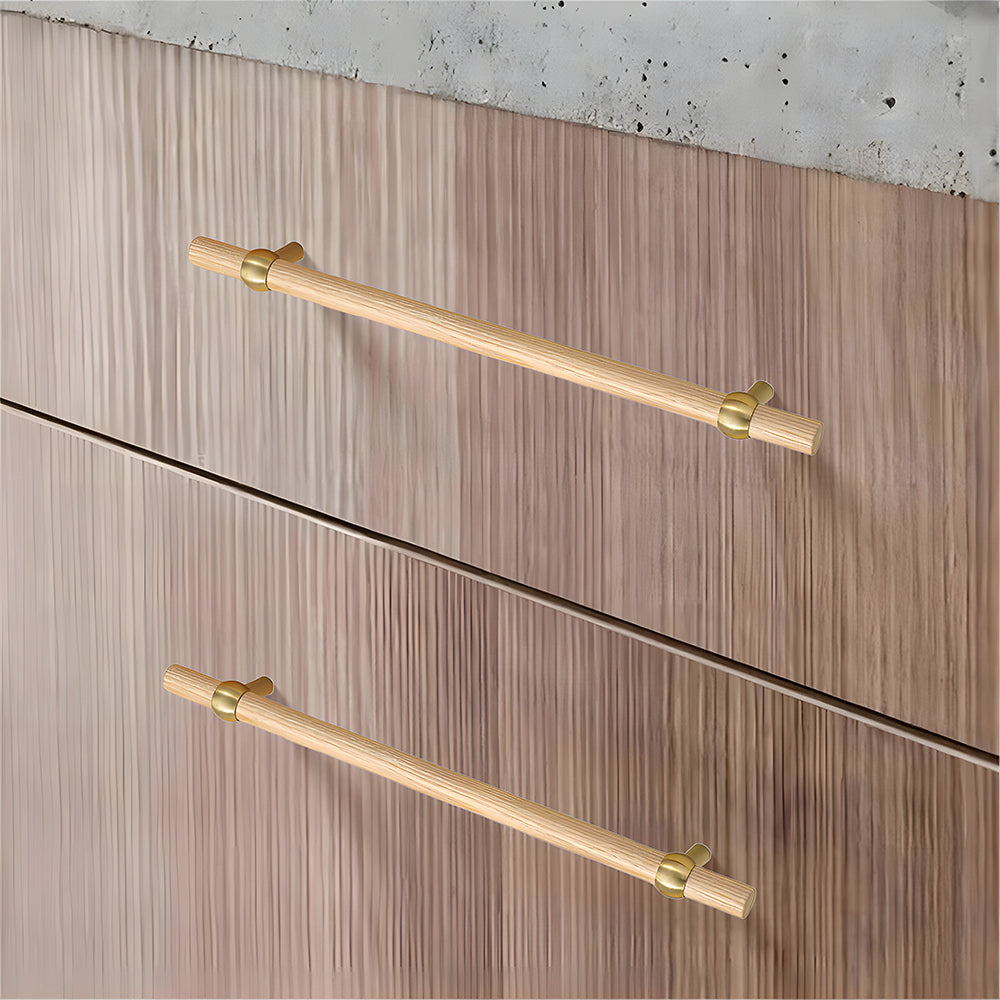 Modern Simple Drawer Door Wooden Cabinet Handle