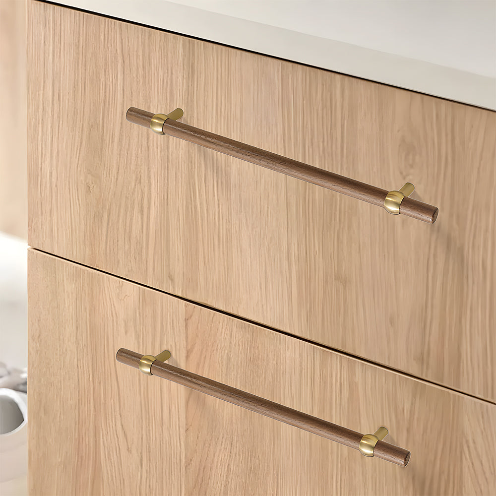 Modern Simple Drawer Door Wooden Cabinet Handle