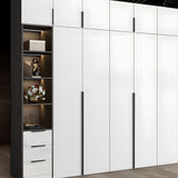 Aluminum Alloy Wardrobe Door Invisible Edge Cabinet Handles