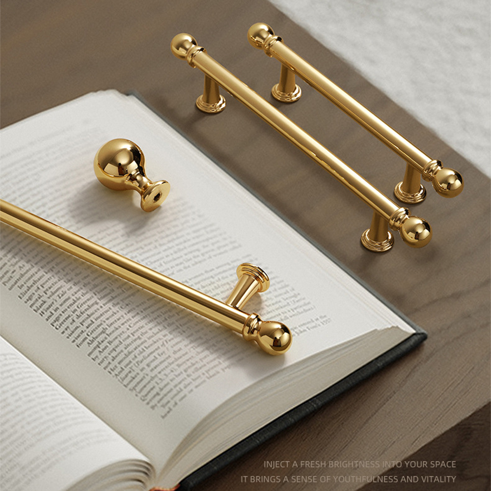French Zinc Alloy Kitchen Cabinet Pulls and Knobs