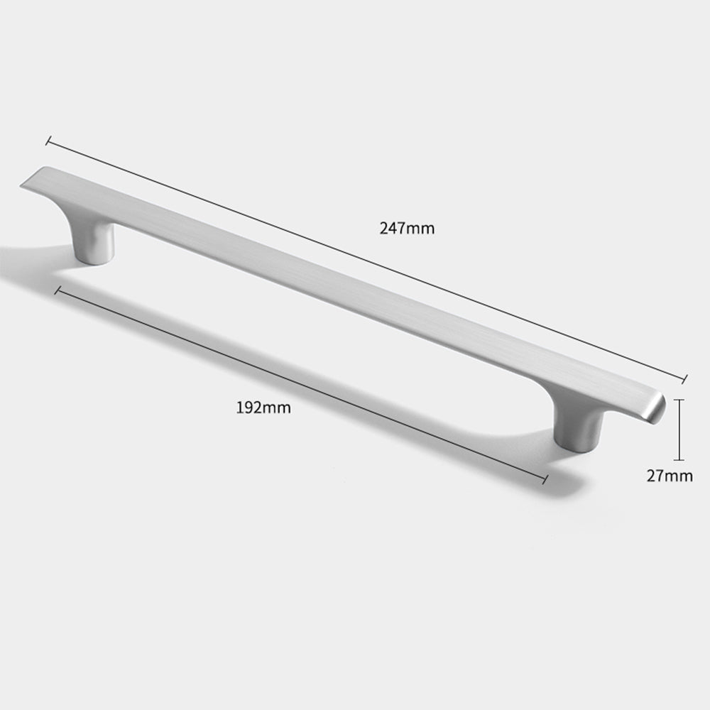 Zinc Alloy Square T Bar Cabinet Handles