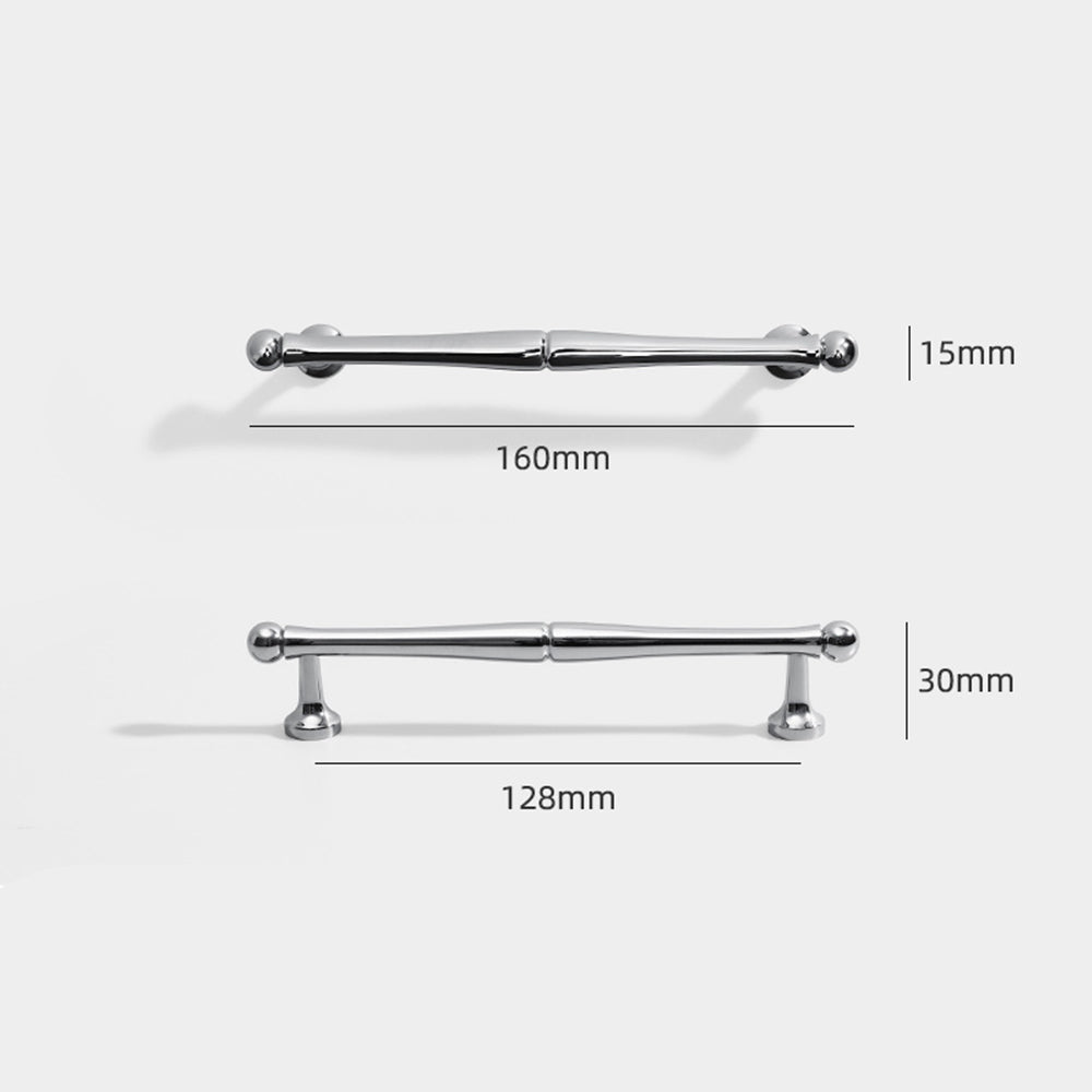 Modern Bright Chrome Brass Drawer Handle Kitchen Bar Furniture Handle