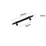 Modern Shiny Zinc Alloy Cabinet Handles