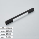 Modern  Aluminum Alloy Long Cabinet and Drawer Handles