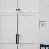 Modern T-Bar Gold Cabinet Handles