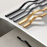 Stylish Aluminum Alloy Kitchen Furniture Cabinet Handles
