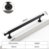Modern Zinc Alloy Kitchen Cabinet Handles