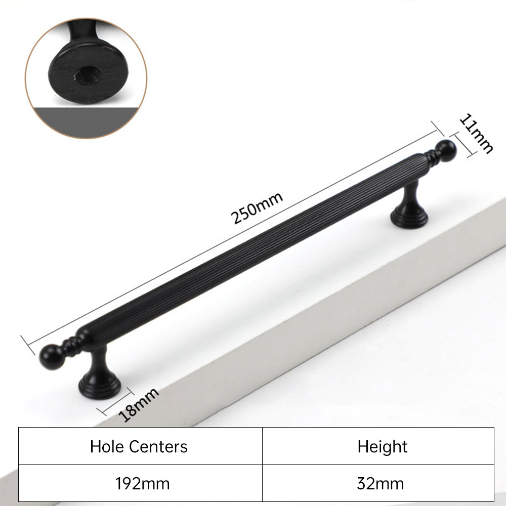 Modern Zinc Alloy Kitchen Cabinet Handles