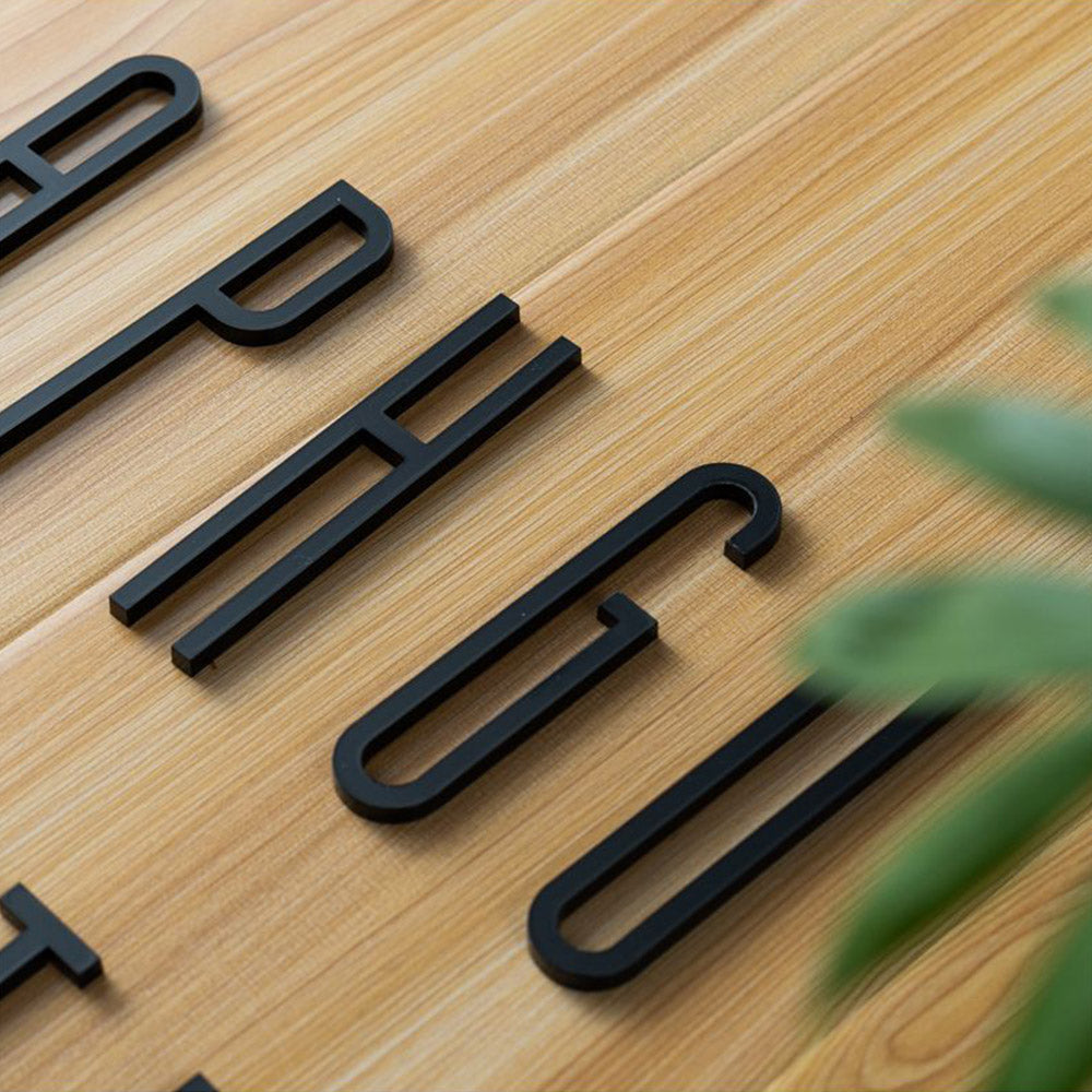 Modern Acrylic Address House Number