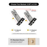 Square Pocket Door Lock with Pull