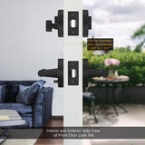 Entry Door Handle with Deadbolt Front Door Locksets