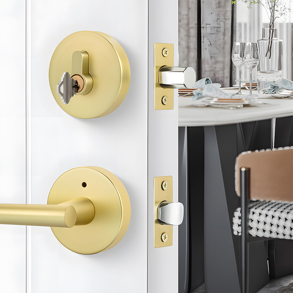Entry Door Handle with Deadbolt Front Door Locksets