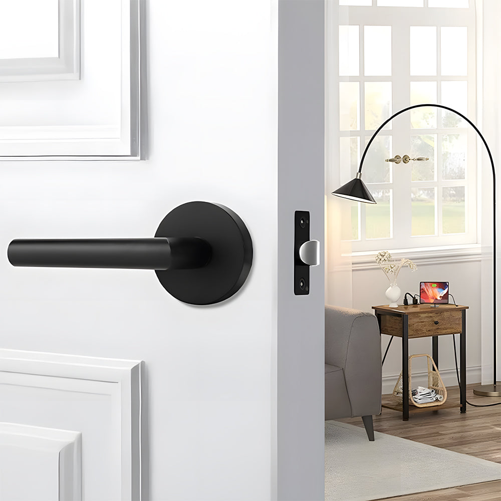 Zinc Alloy Closet Door Lever Handles for Hallway Doors