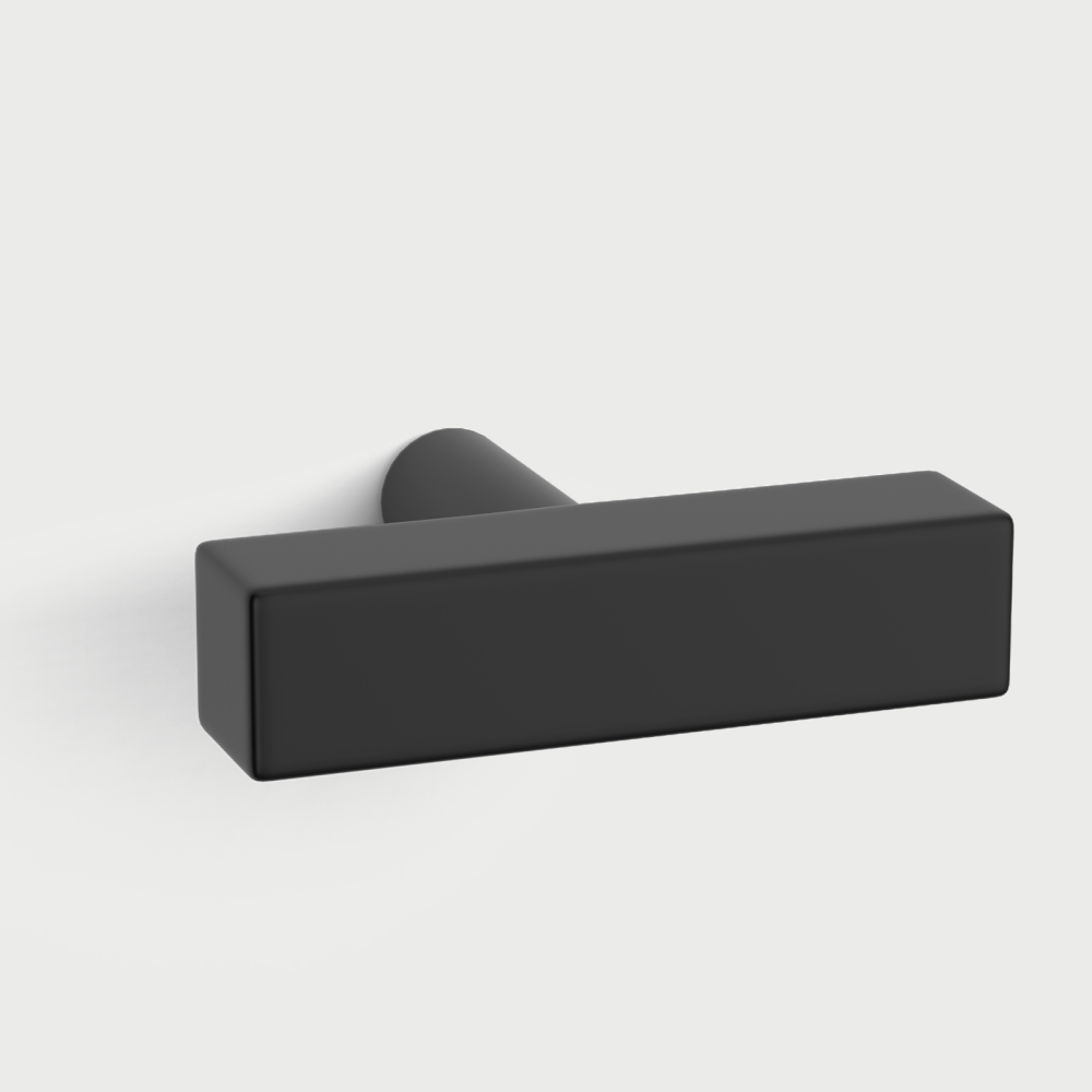 Square Black Drawer Pulls Black Cabinet Hardware Kitchen