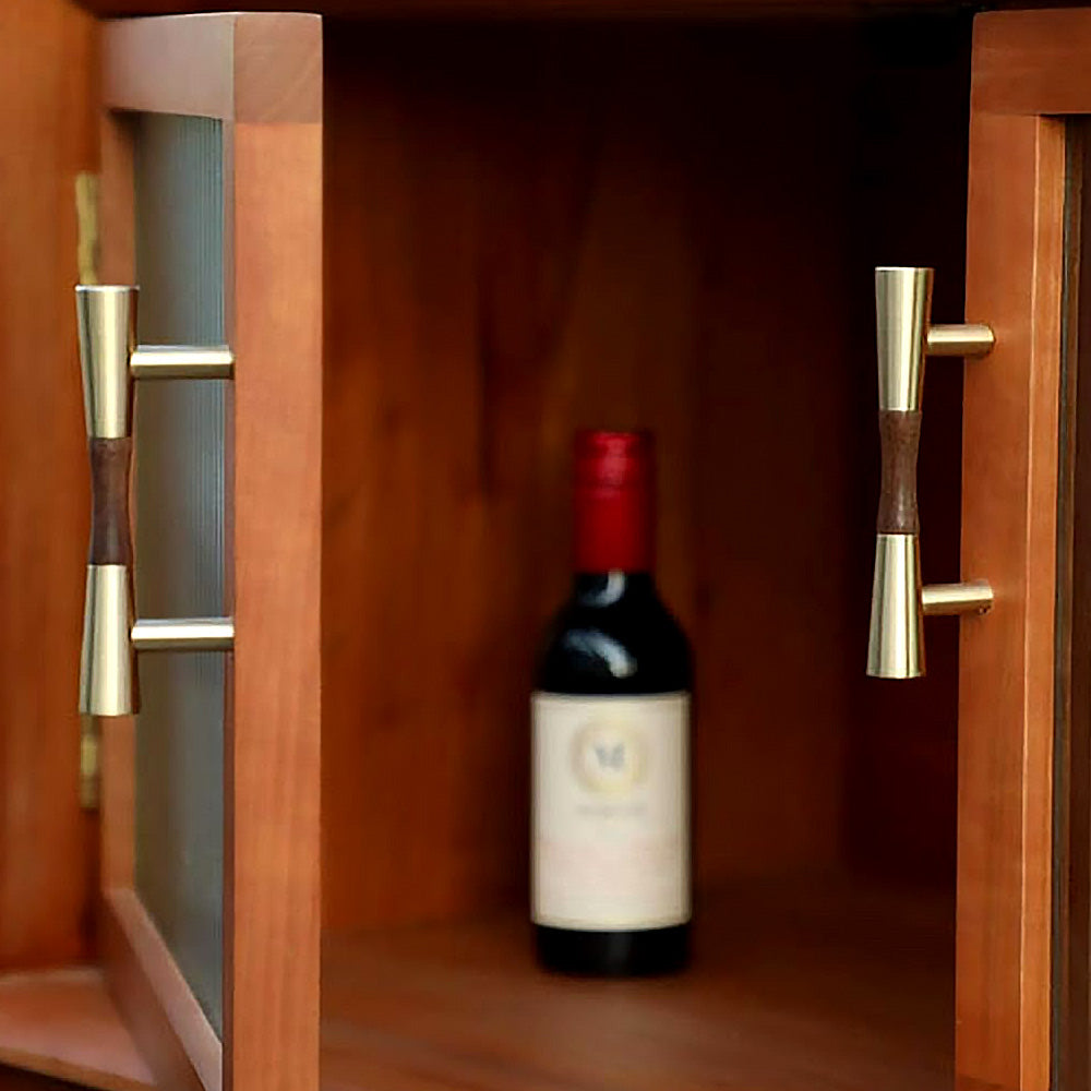 Classical Pure Copper Wood Cabinet Handles